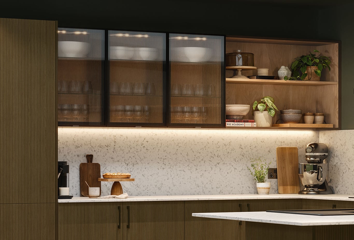 Orchard Kitchens Aluflute Singular Door Product